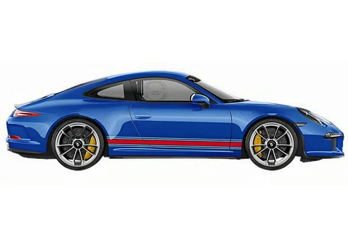 Custom Stripe Graphics Decal Sticker For Porsche 991 718 Boxster Cayman Vinyl - Bild 5 von 16