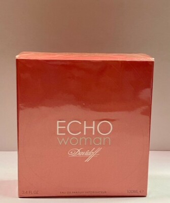 DAVIDOFF ECHO 3.4 Eau De Toilette Women's *NIB*