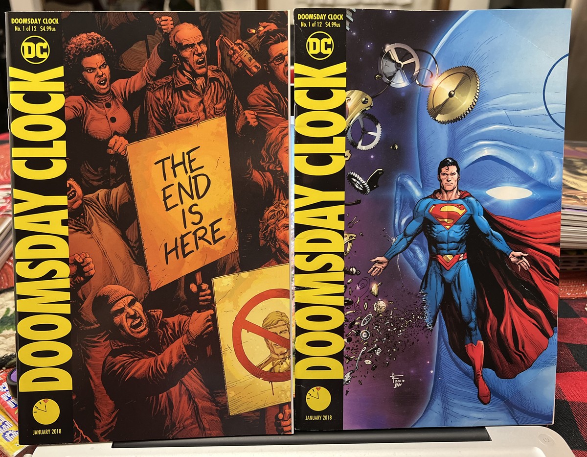 DC Doomsday Clock #1-12 FULL RUN Lot of 16 Cover A #1 Is