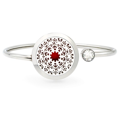 25mm  Rotatable Perfume Bangle Bracelet  Diffuser Essential Aromatherapy Locket - Picture 62 of 209