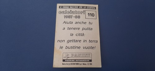 Figurine Calciatori Panini 1987/88 con velina - Scegli dall'elenco da 1 a 303 - Imagen 111 de 263