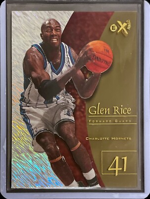 Glen Rice - 1997-98 Skybox EX 2001 - Transparent #52
