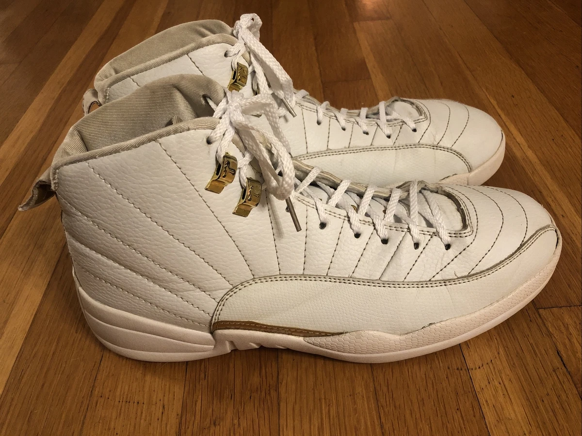 Jordan 12 ovo white and gold price discount