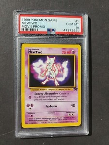 Pokemon Psa 10 Mewtwo 3 Wb Movie Promo 1999 Gem Mint Ebay