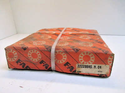 FAG 22228EAS-M-C4 SPHERICAL ROLLER BEARING MANUFACTURING CONSTRUCTION NEW 