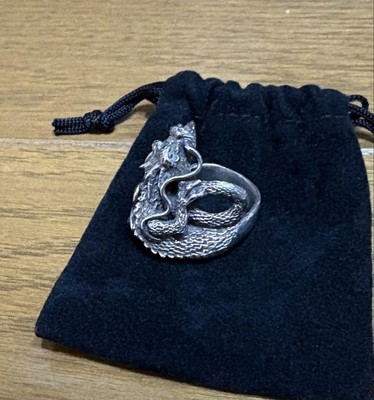 CRAZY PIG DESIGNS CHINESE DRAGON RING US 7.5-8 | eBay