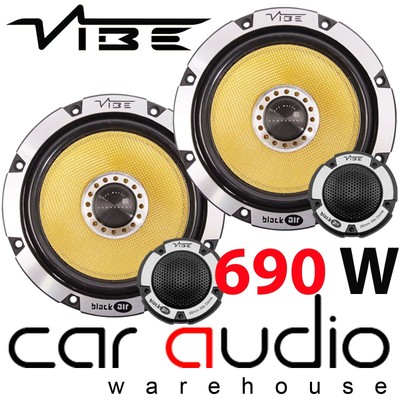vibe black air component speakers