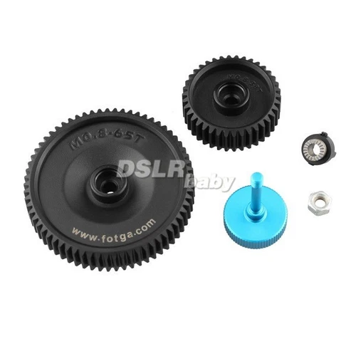 2pcs Fotga 38 + 65 0.8mm pitch lens gear Screw for DP500IIS DP500II follow focus