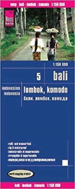 Bali, Lombok, Komodo (1:150.000) - Indonesien 5 by Reise Kno... - - Image 3