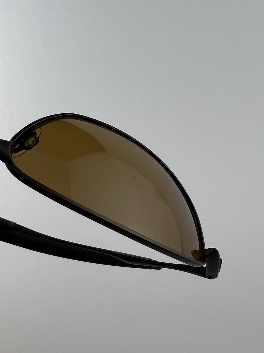 Oakley Whisker 1.0 Brown Frame Bronze Polarized Lens 12-850 Wire