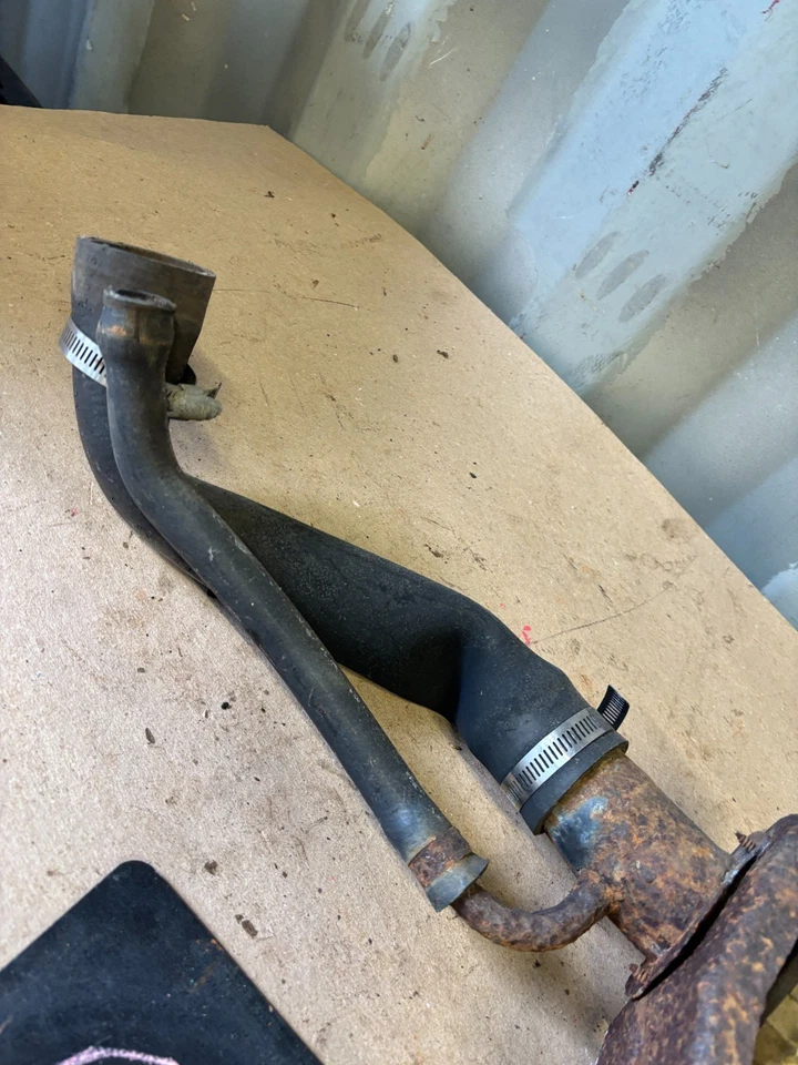 1981 82 83 84 1987 C10 K10 K5 CHEVROLET GMC FLATBED FUEL GAS FILLER NECK PROJECT - Image 2 of 4