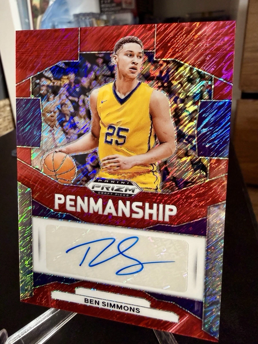 Ben Simmons Basketball Serial Numbered Sports Trading Card Singles