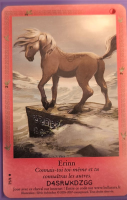 * Bella Sara * Legendary World / Mythology * Promo * Erinn P3/8 * FR Version *