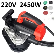 220V Three Heads Dustless Grinder Triangle Floor Grinding Edge Concrete Grinder