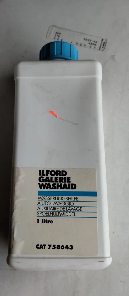 ILFORD Galerie Washaid 1 Liter Wässerungshilfe Fotolabor Darkroom CAT 758643 - Bild 1 von 1