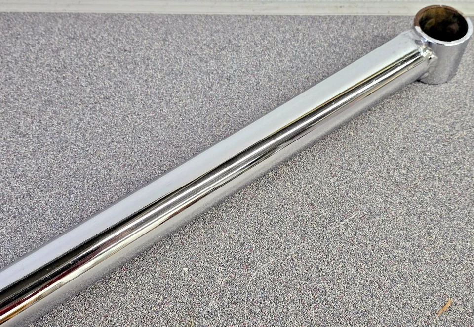 VERY NICE RETRO VINTAGE PORSCHE 356 VW BEETLE NERF BAR MOUNTED CHROME AMMO BAR - Image 4 of 4