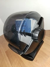 ROLODEX R-48 A-Z Rotary Business Card File 360 Swivel Smoke Black Open Top