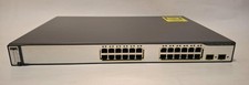 Switch di rete Cisco Catalyst WS-C3750-24PS-S switch PoE impilabile 24 porte NUOVO