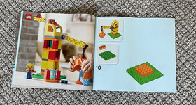 Wow! COMPLETE Lego DUPLO Big Construction Site #10813 BOX INSTRUCTIONS  Retired