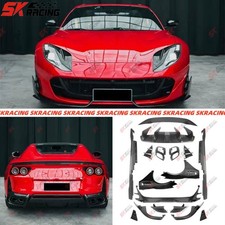 Dry Plain Carbon Fiber Front Rear Lip Wing Kit Fit Ferrari 812 GTS Superfast 18+