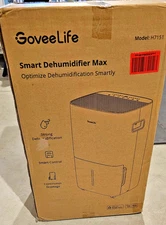 GoveeLife Smart Dehumidifier for Basement 4,500 Sq.Ft, 50 to 109 Pint Auto