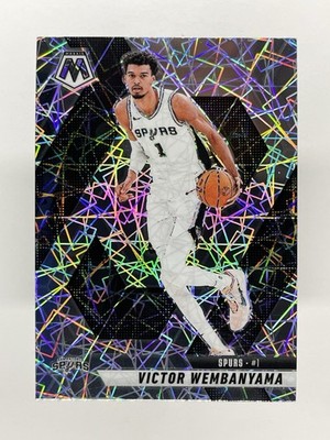 2024-25 Panini Mosaic - #31 Victor Wembanyama Silver Laser Prizm E