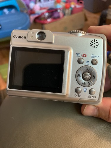Canon PowerShot A550 Digital Camera Tested Working 7.1MP 4x Optical Zoom - Picture 7 of 11