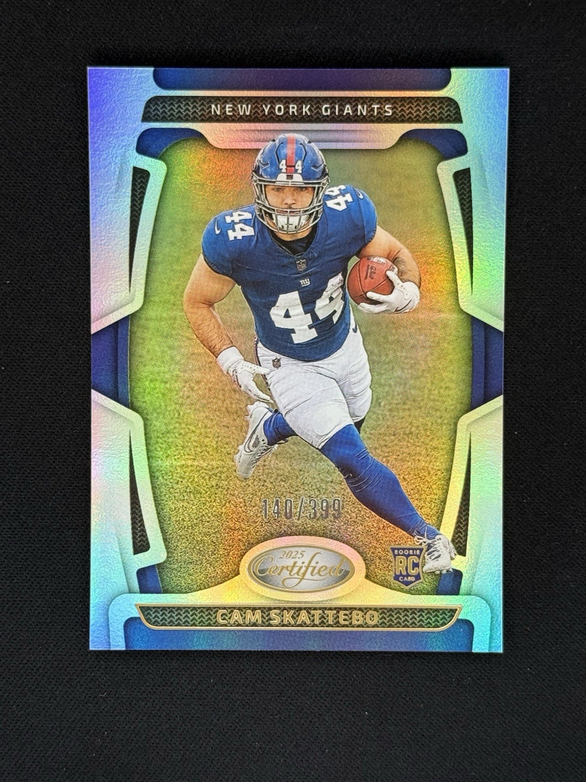 2025 Panini Certified - Rookies Cam Skattebo #105 Mirror  140/399 (RC) - GIANTS
