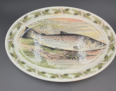Great Lake Trout #2 Salmo Ferox Oval Plate Angler British Fishes AJ Lydon 1879