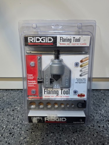 RIDGID 345 45° Flaring Tool 3/16-5/8 In Pipe Sizes MPN 23332