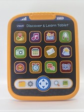 Tech Discover Learn Tablet Bilingual Toy - Pre owned- Tested Works