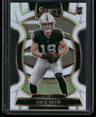 2025 Panini Select #6 Jack Bech Silver Prizm