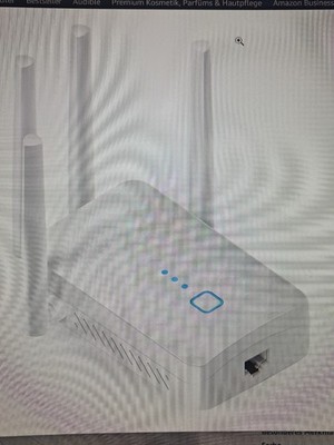  WiFi Verstärker, 1200Mbit/s WLAN Repeater, Dualband 5GHz und 2,4 GHz, WiFi Vers