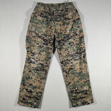 US Marine Corps MARPAT Woodland Camouflage MCCUU Trousers Mens Med Short Pants