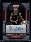 2023-24 Panini Prizm WNBA Jackie Young Signatures Auto Autograph #SG-JYG Aces