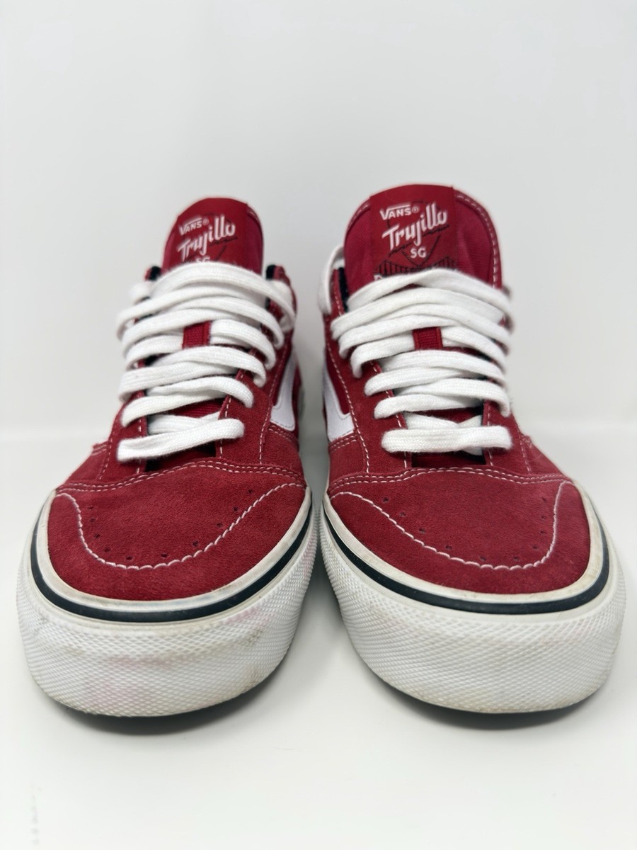Vans Pro Trujillo SG Sneakers Mens Size 6.5 Red Skater Skateboard