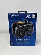 NEW PowerA PlayStation PS4 DualShock 4 Wireless Controller Charging Station Dock