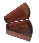 VGC ANTIQUE VINTAGE MARINE STEAM SHIP'S NAVIGATION WOODEN BOX -WITHOUT OCTANT