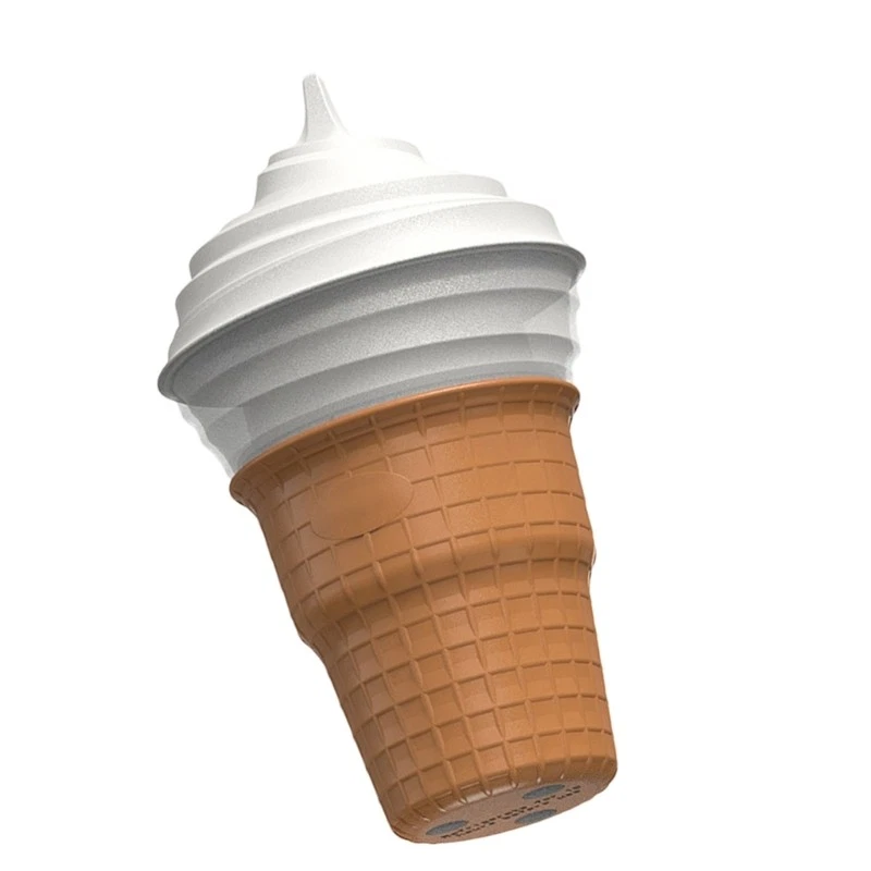 Ice Cream Maker Easy to Clean Small Design Perfect for Small Kitchens and Dorm