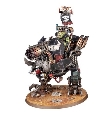 Orks Big Mek Dakkarig - New on Sprue - Warhammer 40K - Armageddon