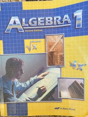 A Beka Algebra 1 
