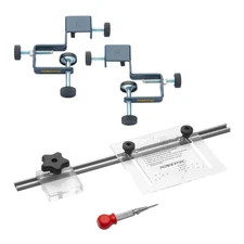 72223 Cabinet Hardware Jig w/Drawer Front Installation Clamps Kit, Precision ...