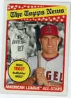 2018 Topps Heritage - All-Star Mike Trout #47 Angels