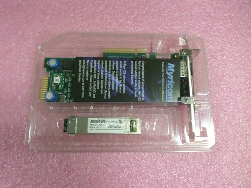 Myricom 10G-PCIE-8A-R W/ FTLX8511D3-MY 10G-XFP-SR Myri-10 PCIe X8 Network Card