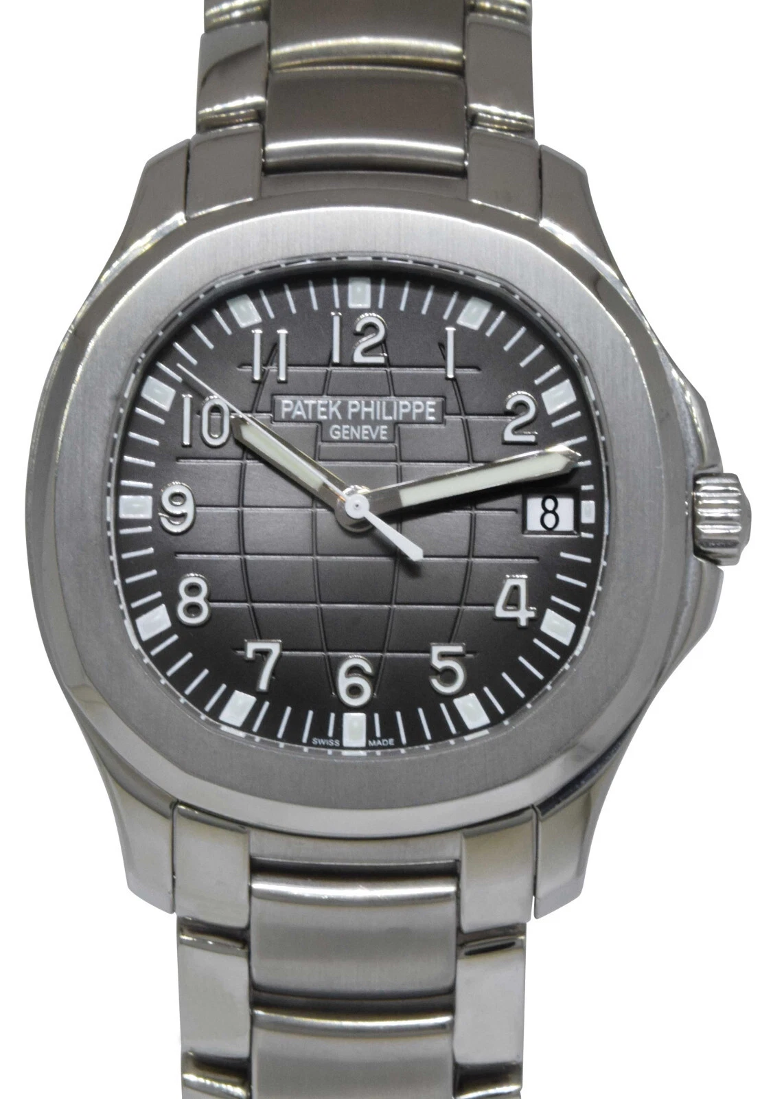 Patek Philippe — Patek Philippe Jumbo Aquanaut 5167 Steel Rubber Mens Watch B/P '10 5167/1A