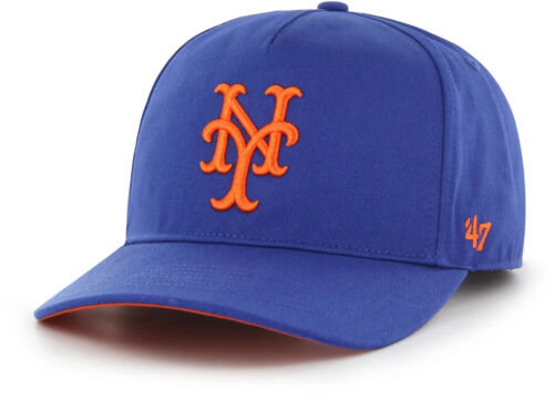 '47 HITCH MENS NEW YORK METS OSFM COOPERSTOWN SNAPBACK HAT ROYAL BLUE NEW