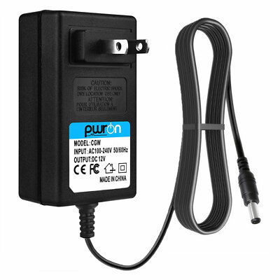 PwrON 12V AC/DC Adapter For Meade Telescope ETX-125AT ETX-125EC ETX-125PE Power