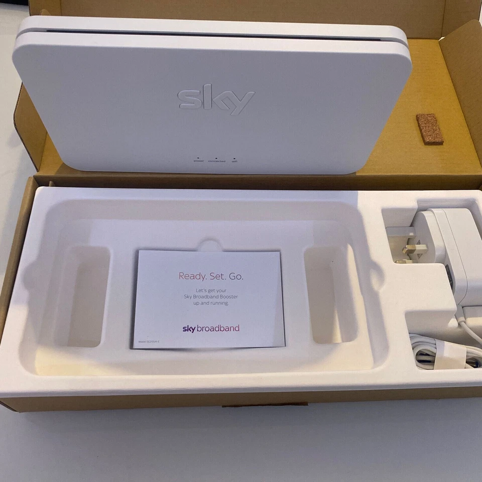 NEW Sky SE210A UK Wireless Broadband Network Booster White Genuine Sky Product - Image 4 of 4