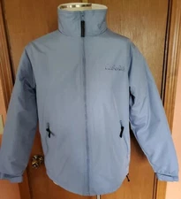 VTG. Women’s Cabela's 10,000 Feet Above Sea Level Jacket Medium Periwinkle Blue 