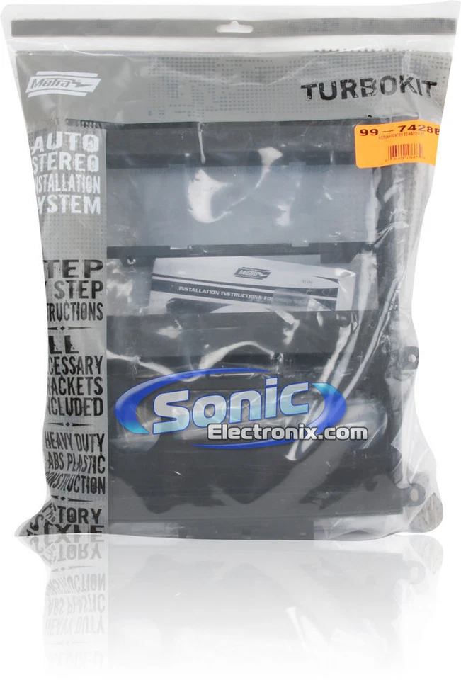 Комплект для установки на приборную панель Metra 99-7428B Double DIN/ISO DIN для Select 2009-2018 Nissan - Изображение 3 из 3